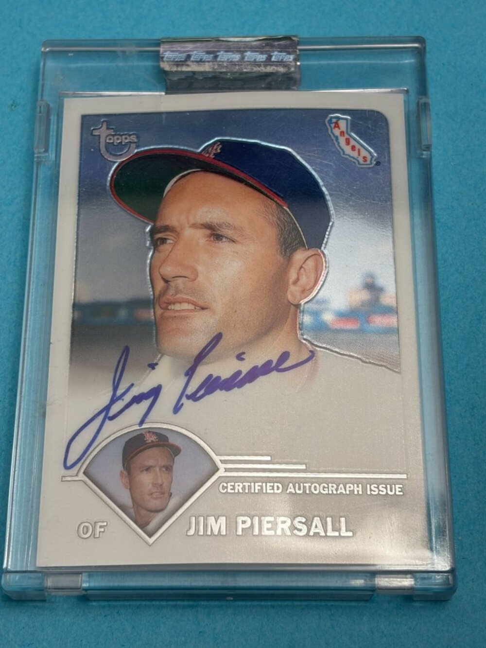 2003 Topps Retired Signature Jim Piersall #TA-JPI Autograph Auto Signed  X